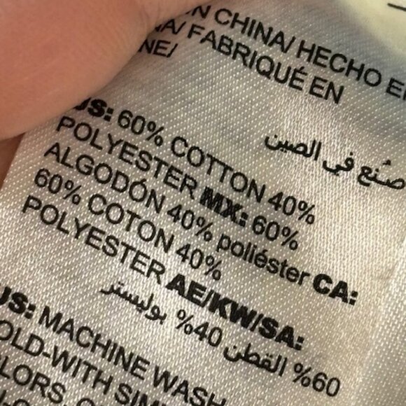 Chico's Sweater‎ Women's Size Medium Knit Short Sleeve Blue Chicos 1 - Picture 4 of 4